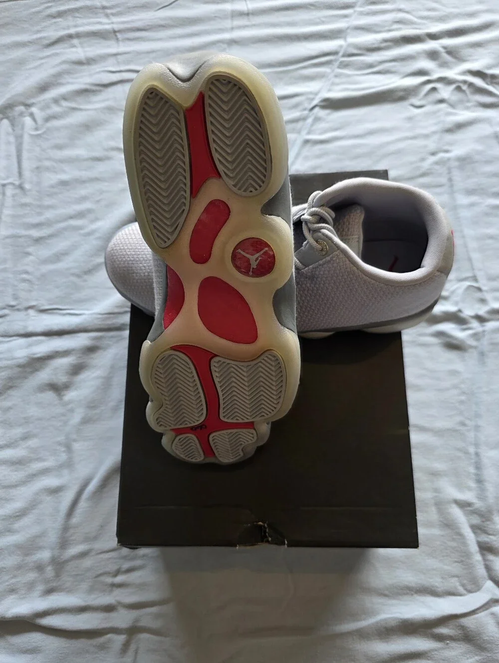 Light Gray Knit Athletic Sneakers